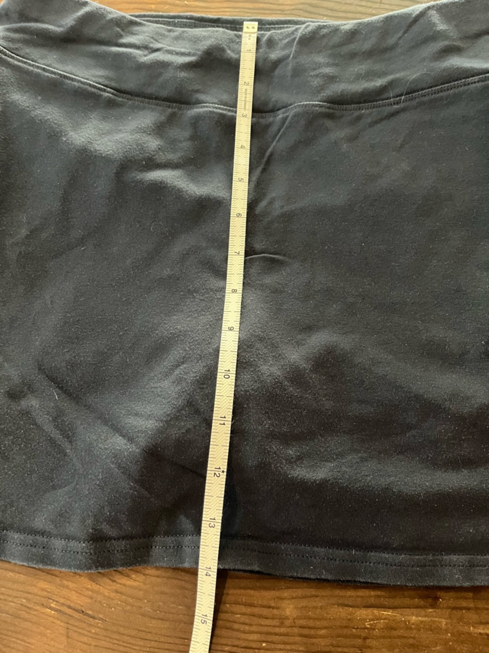 Pact Navy Cotton skort, size medium - Picture 4 of 4